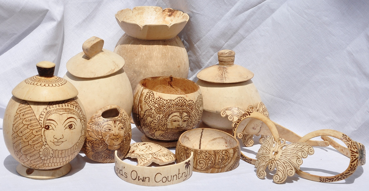 Handicrafts-of-India coconut-shell-handicrafts