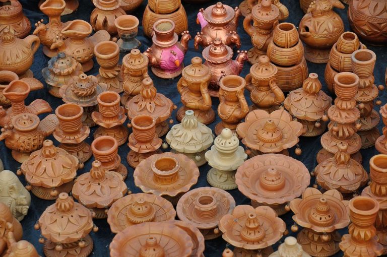 Indian Pottery Spinning a Tale of Utility and Art