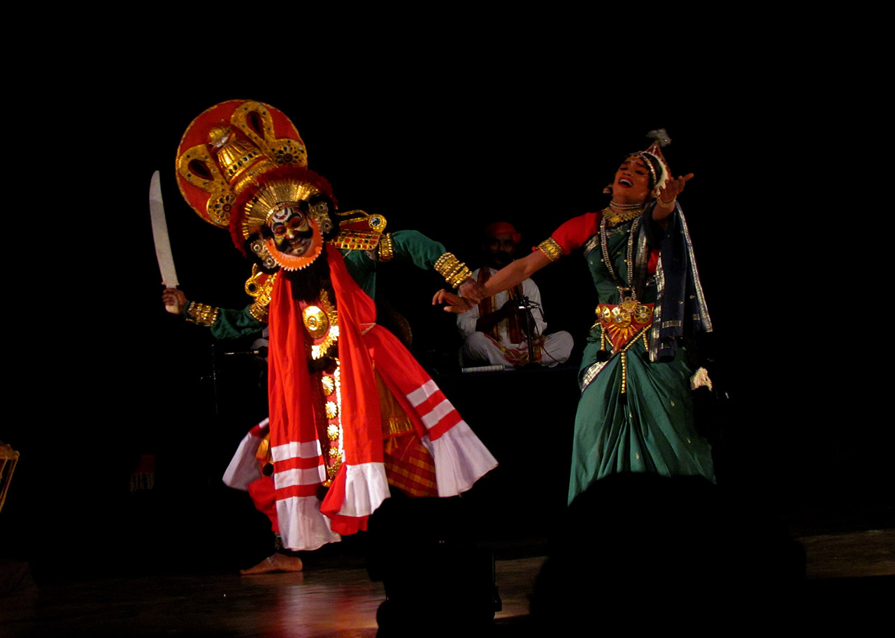 Folk-dance-form-of-Karnataka-Yakshagana
