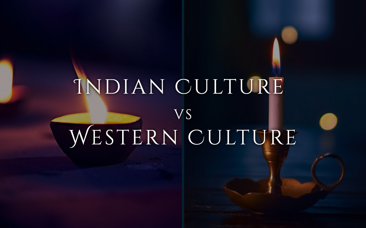 Indian culture versus Western culture