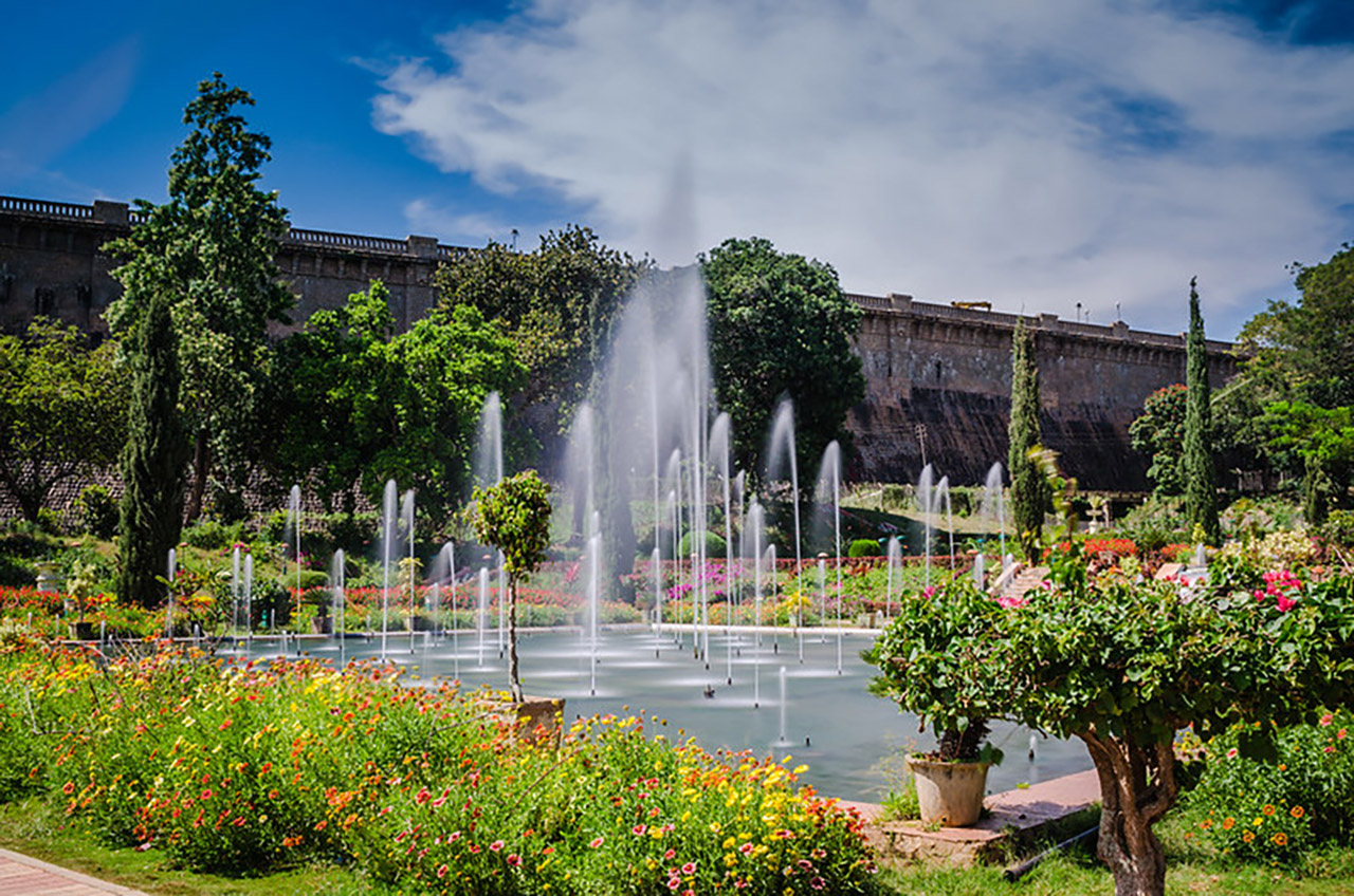 tourist places near brindavan garden mysore