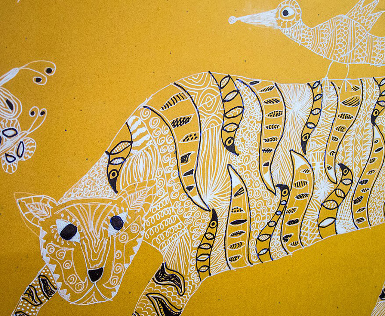 Handicrafts-of-India Gond-Paintings