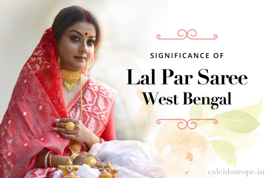 A Deep Dive into the Lal Par Saree from West Bengal