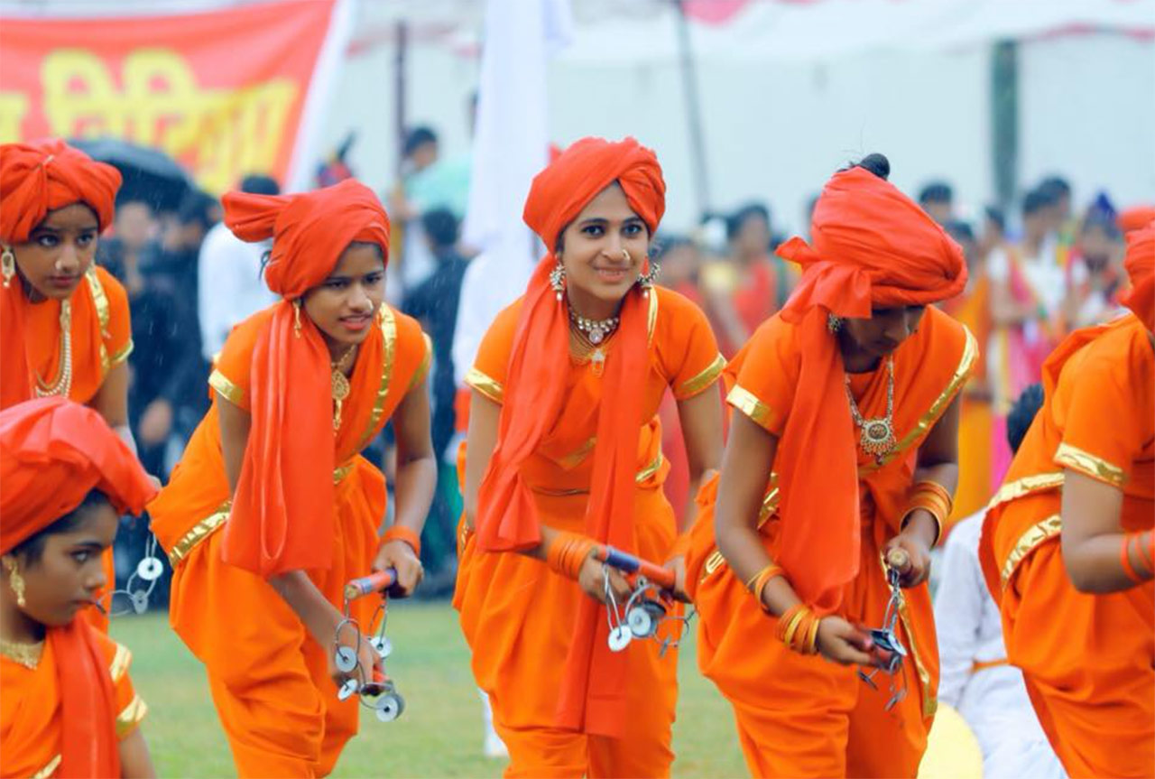 Folk Dances of Maharashtra, Lezim Dance