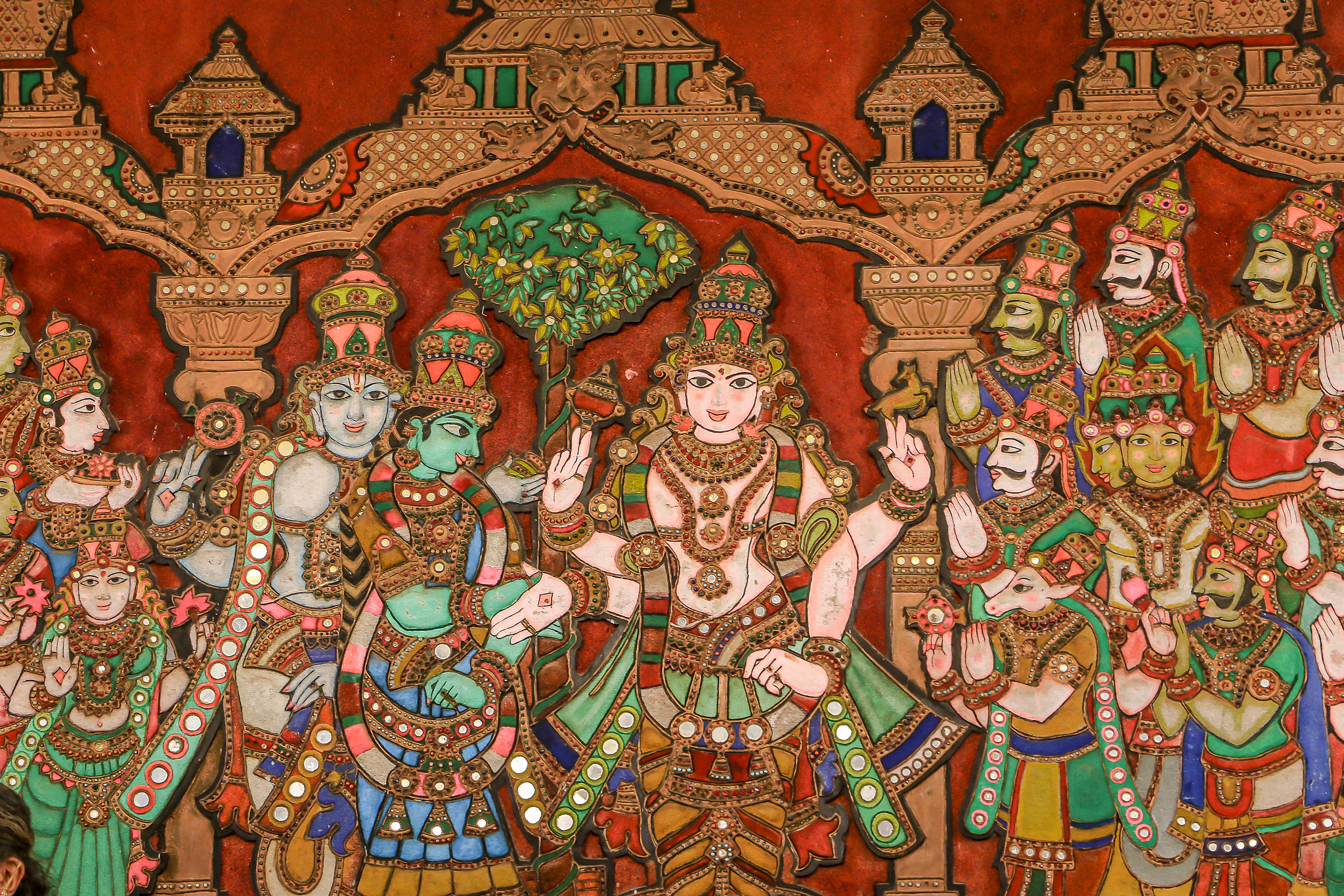 Indian Folk Art Forms With GI Tags-Thanjavur Paintings