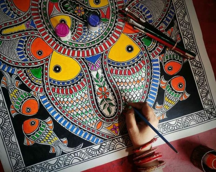 Godna Paintings Chhattisgarh’s Traditional Art by Women